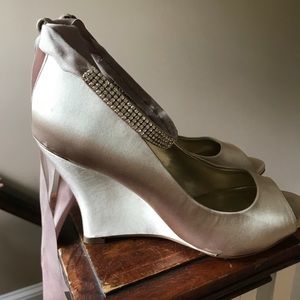 Nina champagne wedding shoes